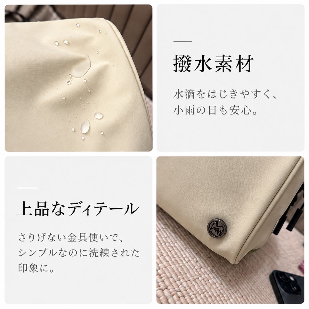 MINIRU™｜見た目以上にたっぷり入る、3WAYミニバッグ