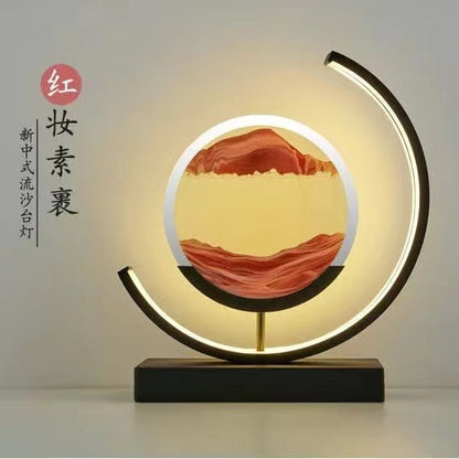 魔法の砂アートLEDランプ — 空間を魅了する癒しのインテリア