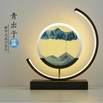 魔法の砂アートLEDランプ — 空間を魅了する癒しのインテリア