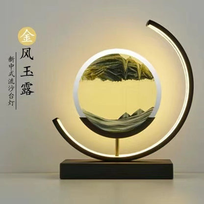 魔法の砂アートLEDランプ — 空間を魅了する癒しのインテリア
